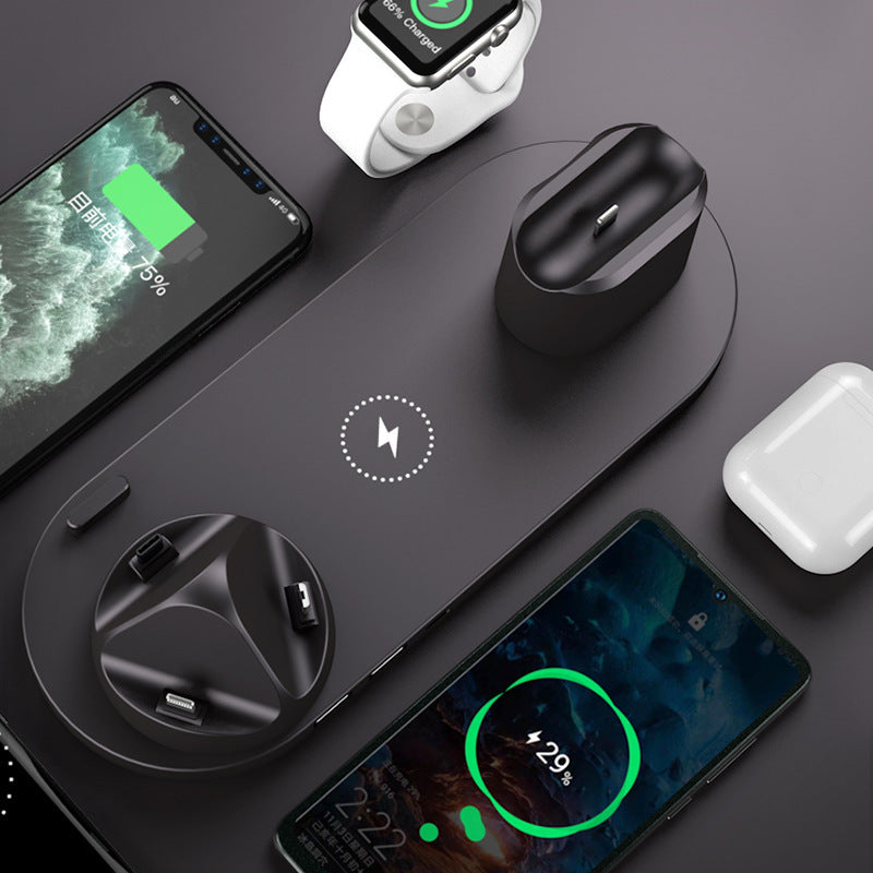 6 In 1 Charging Multi-Dock Station Wireless Charger
