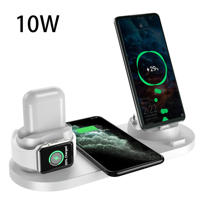 6 In 1 Charging Multi-Dock Station Wireless Charger