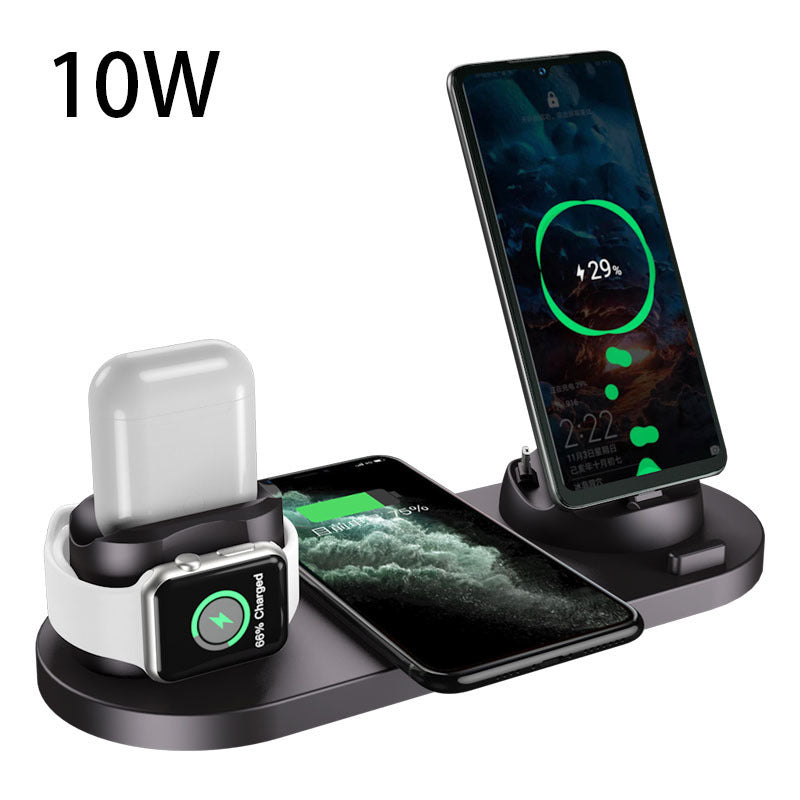 6 In 1 Charging Multi-Dock Station Wireless Charger