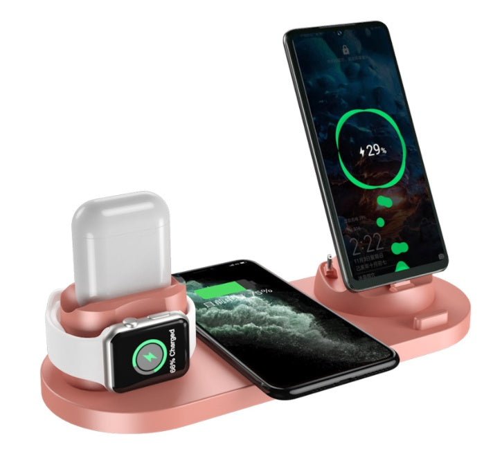 6 In 1 Charging Multi-Dock Station Wireless Charger