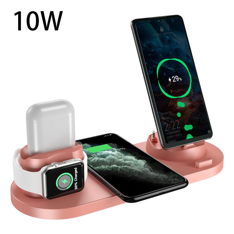 6 In 1 Charging Multi-Dock Station Wireless Charger